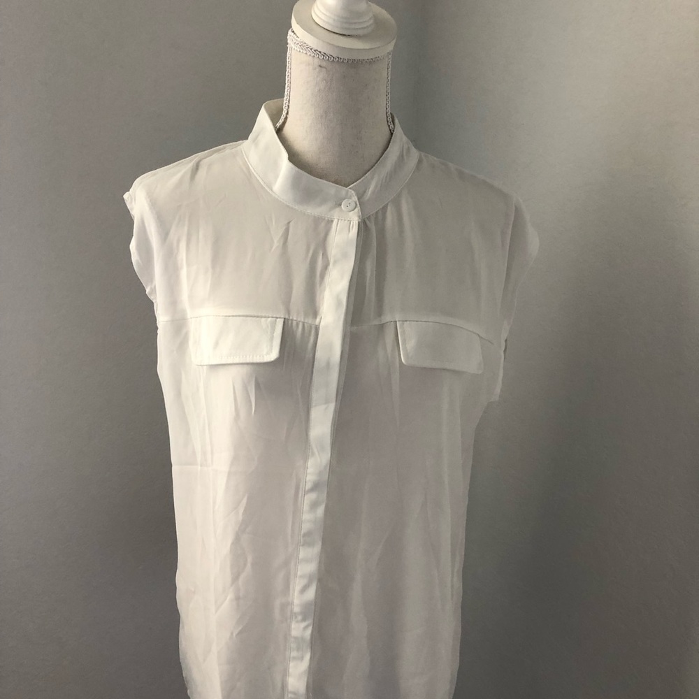 Sheer Button-down